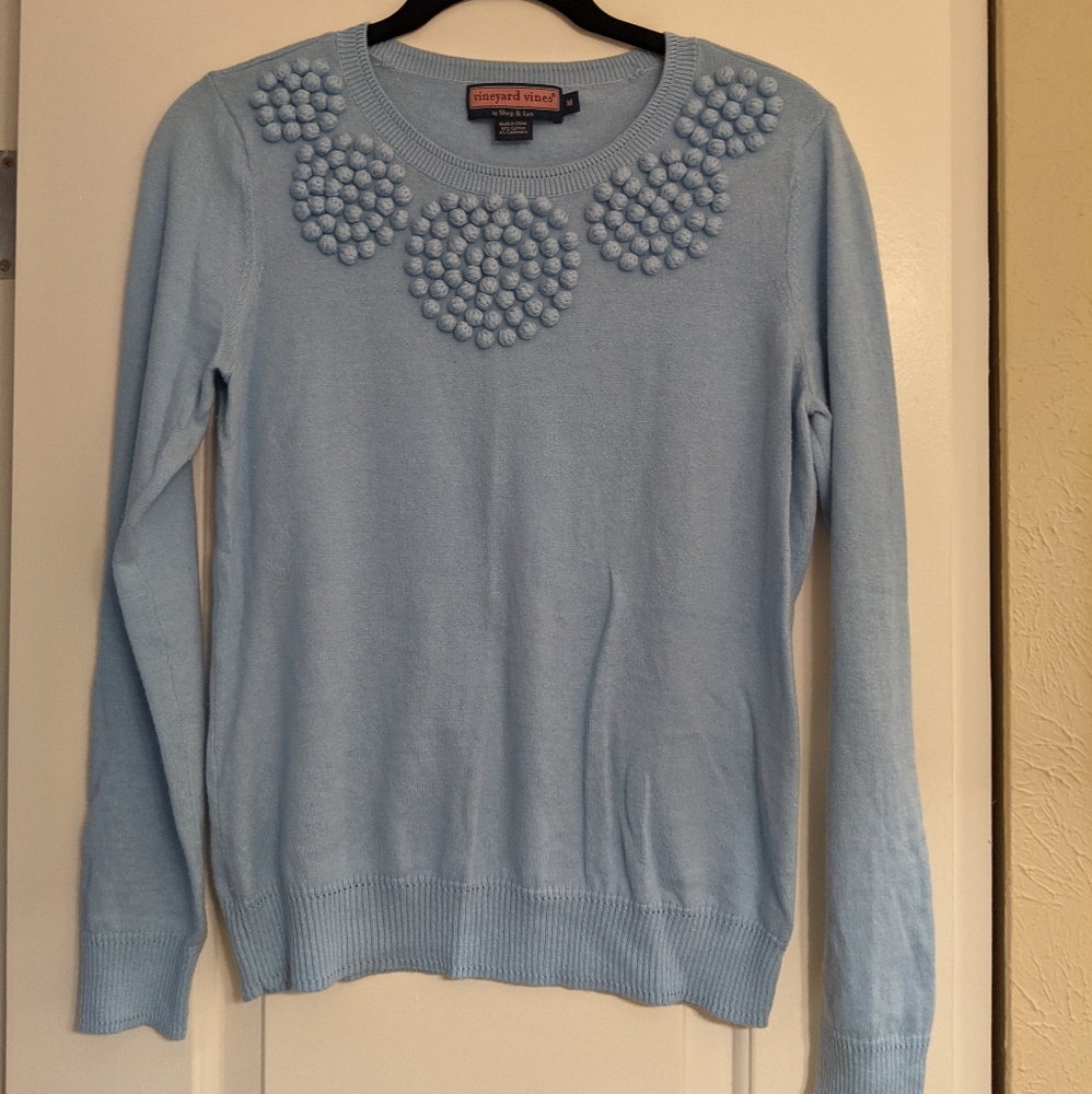 Light blue Vineyard Vines sweater top - Size M